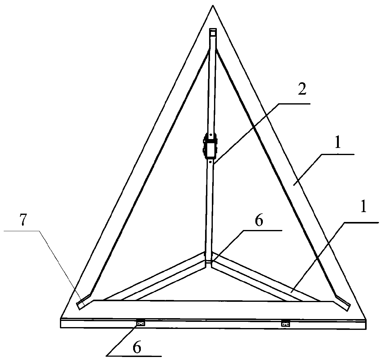 A Tetrahedron Folding Unit and Spatial Expandable Mechanism