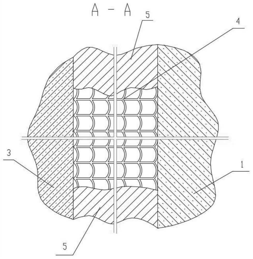 Molybdenum ore tailing sand reinforcing and anti-seepage method and building structure