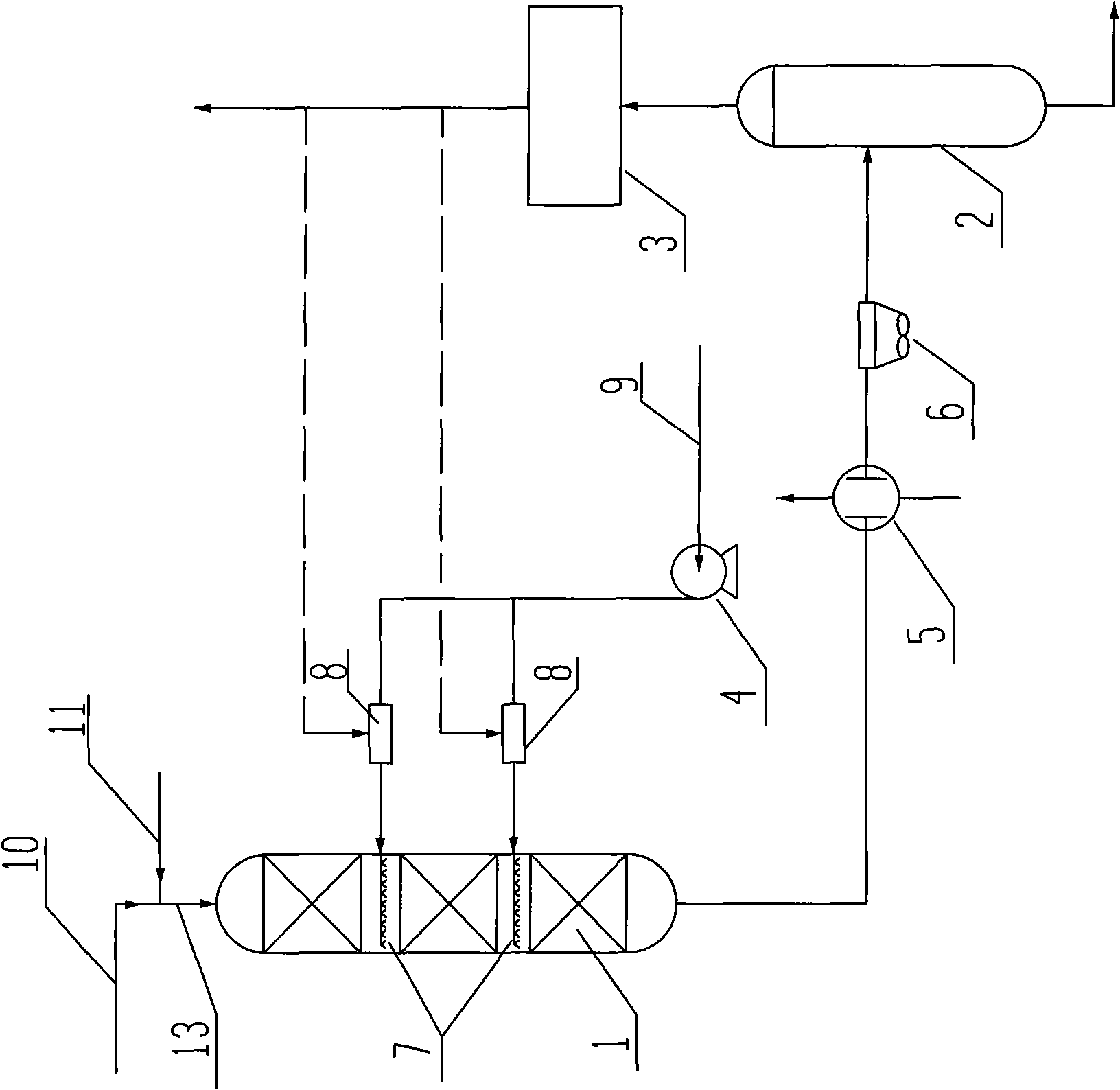 Method for controlling bed temperature of fixed bed hydrogenation reactor