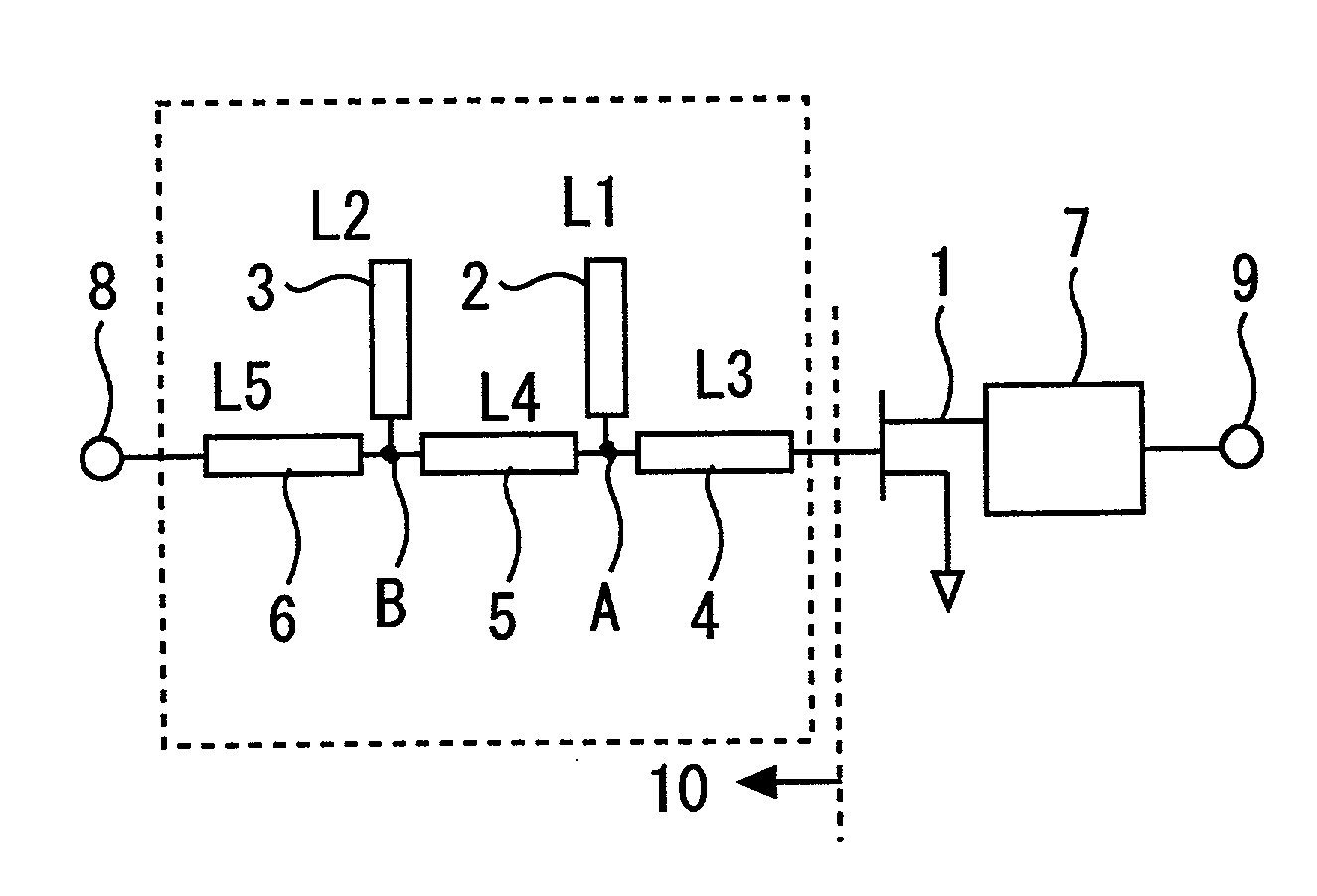 High frequency power amplifier