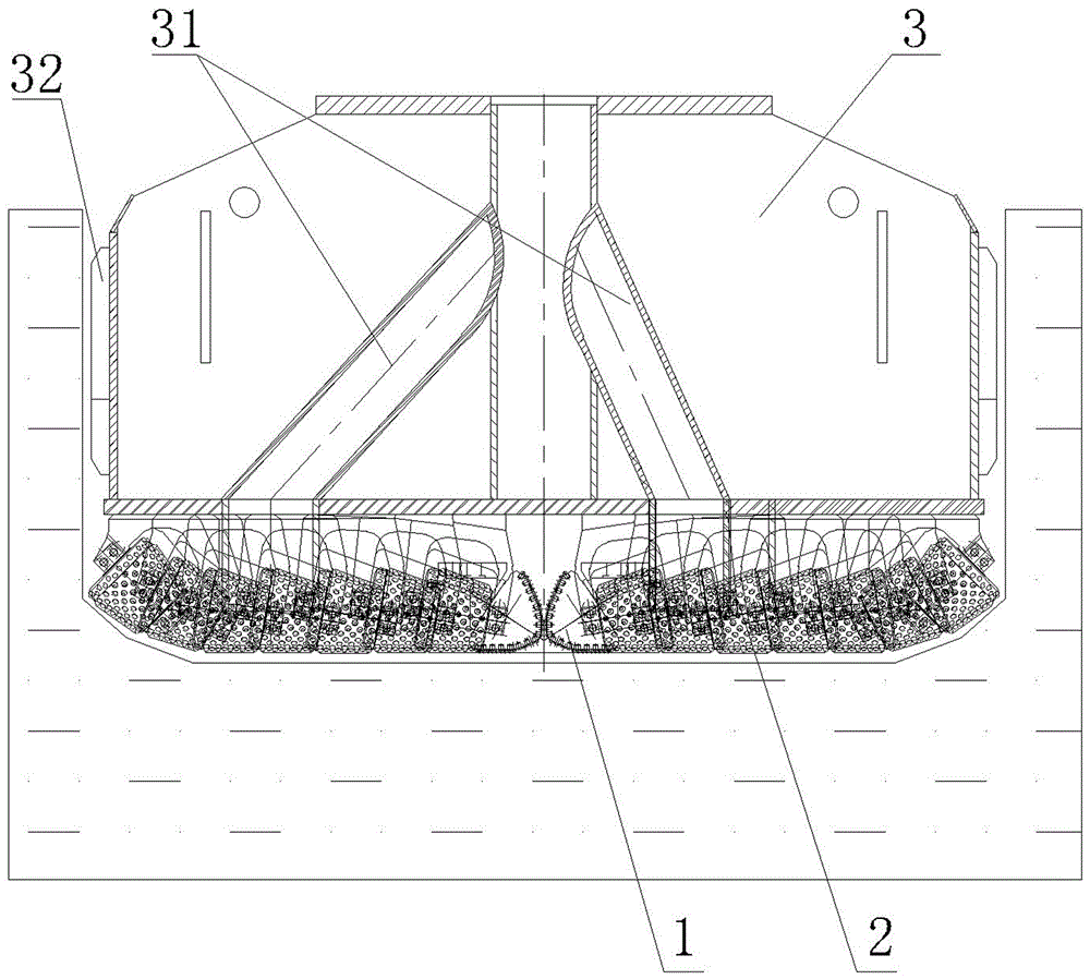 Drill bits for drilling large diameter piles in bridge foundations