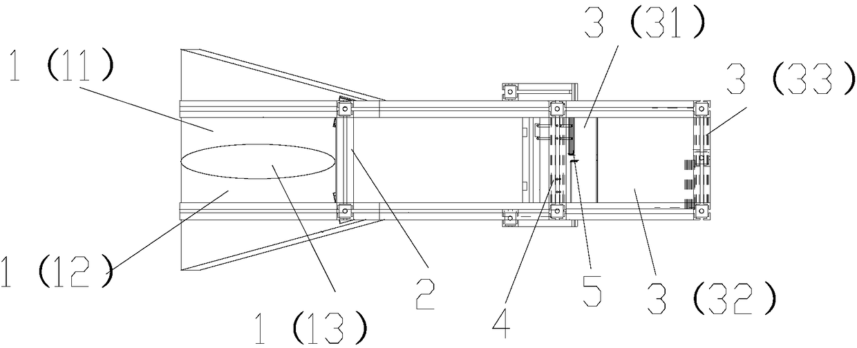 Automatic stacking device and automatic stacking control method for vertical parts of wall-mounted plate