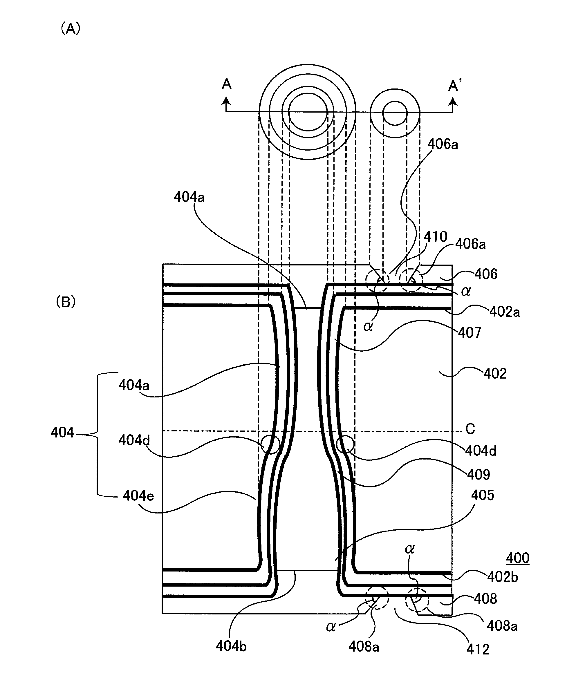 Through electrode substrate and semiconductor device using through electrode substrate
