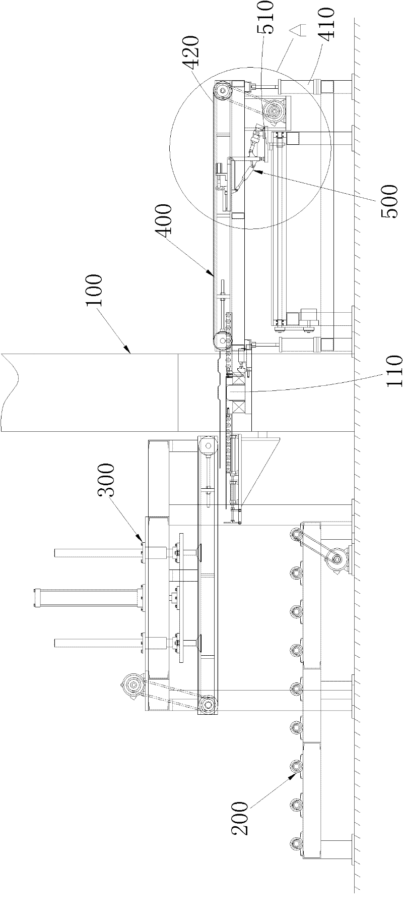 Method and device for producing corrugated plate of container