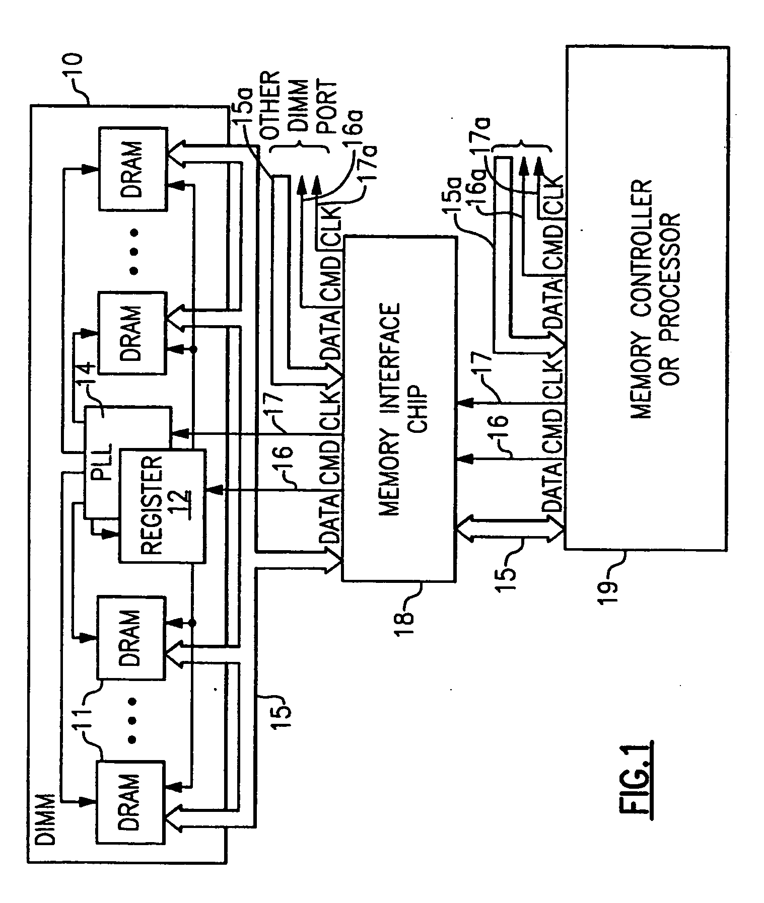 High reliability memory module with a fault tolerant address and command bus