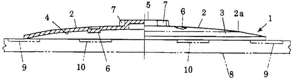 Movable contact for switching