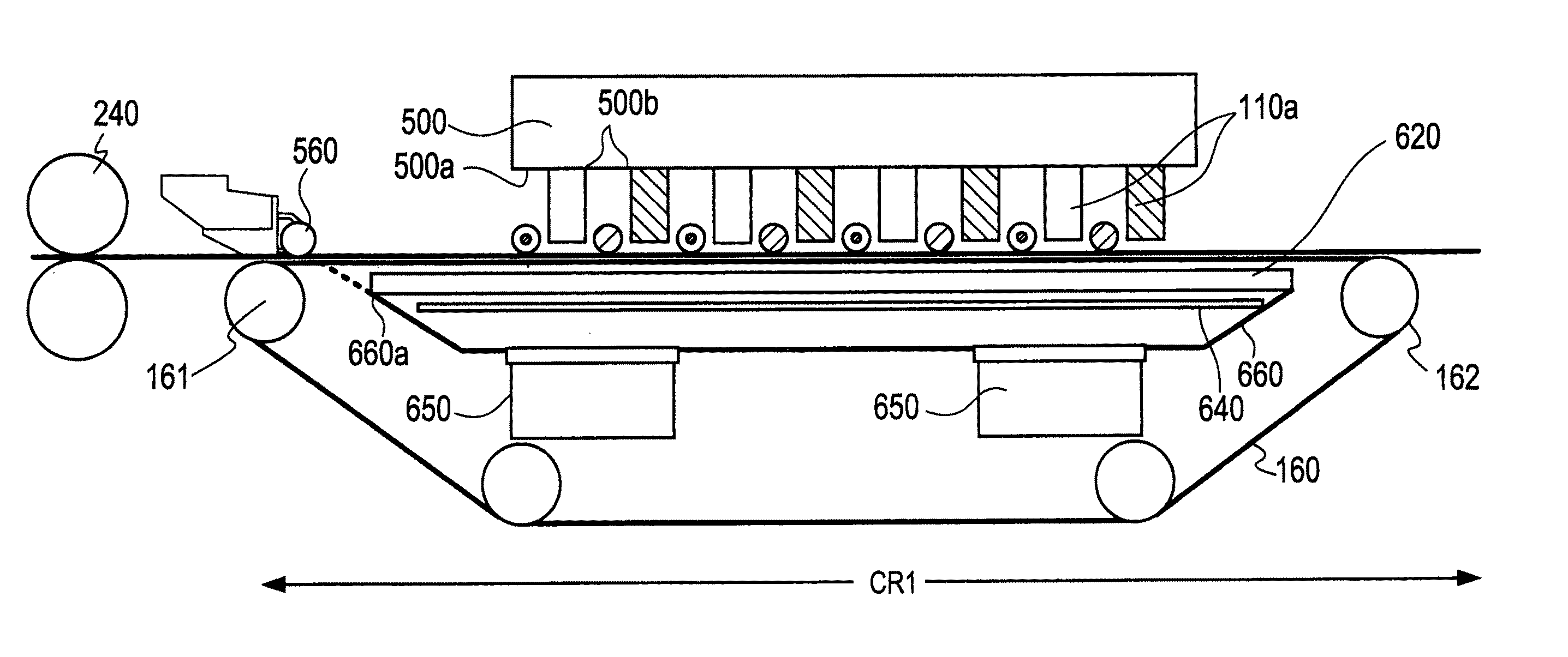 Feeding mechanism for printer