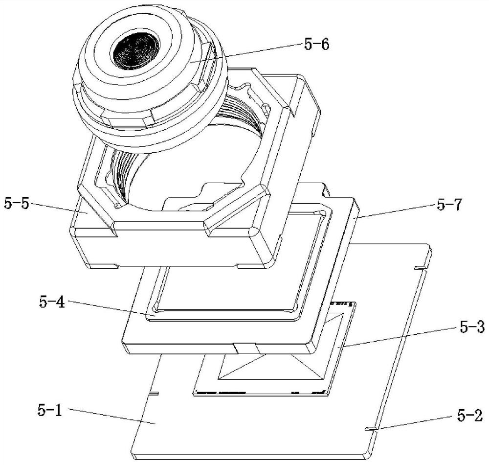 Detachable camera and camera system thereof