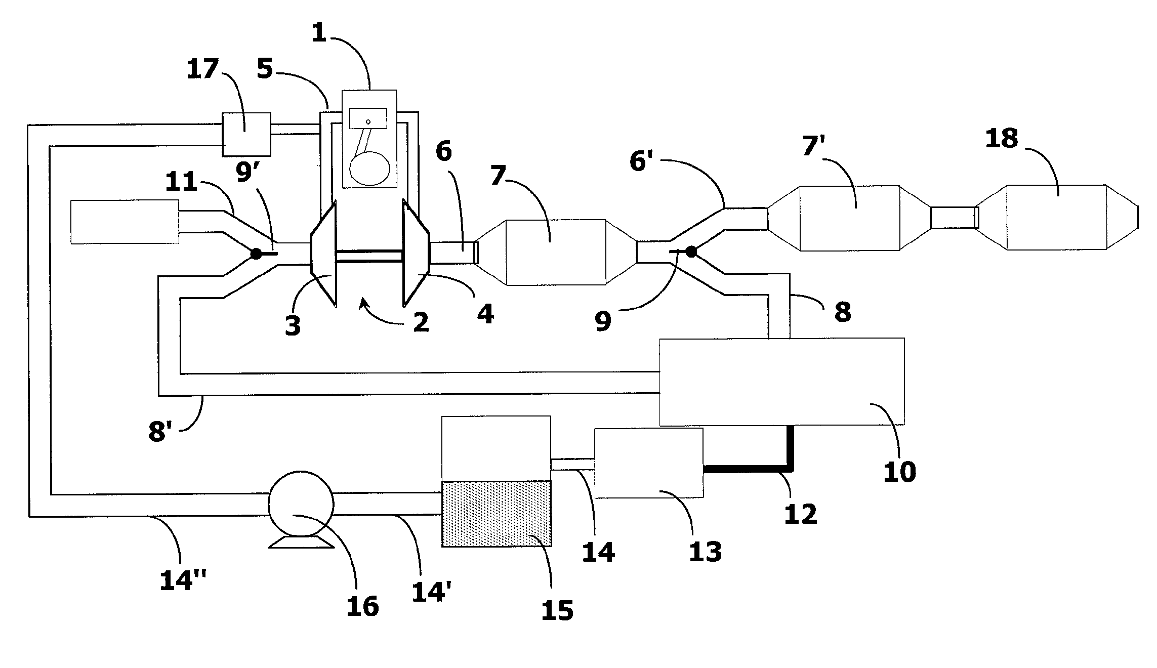 Method and arrangement for exhaust-gas recirculation in an internal combustion engine