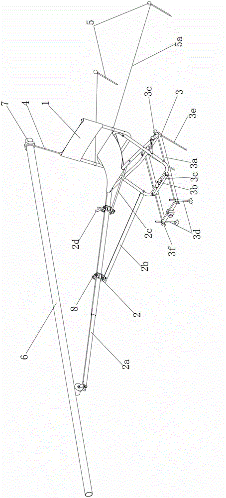 Multifunctional fishing bracket