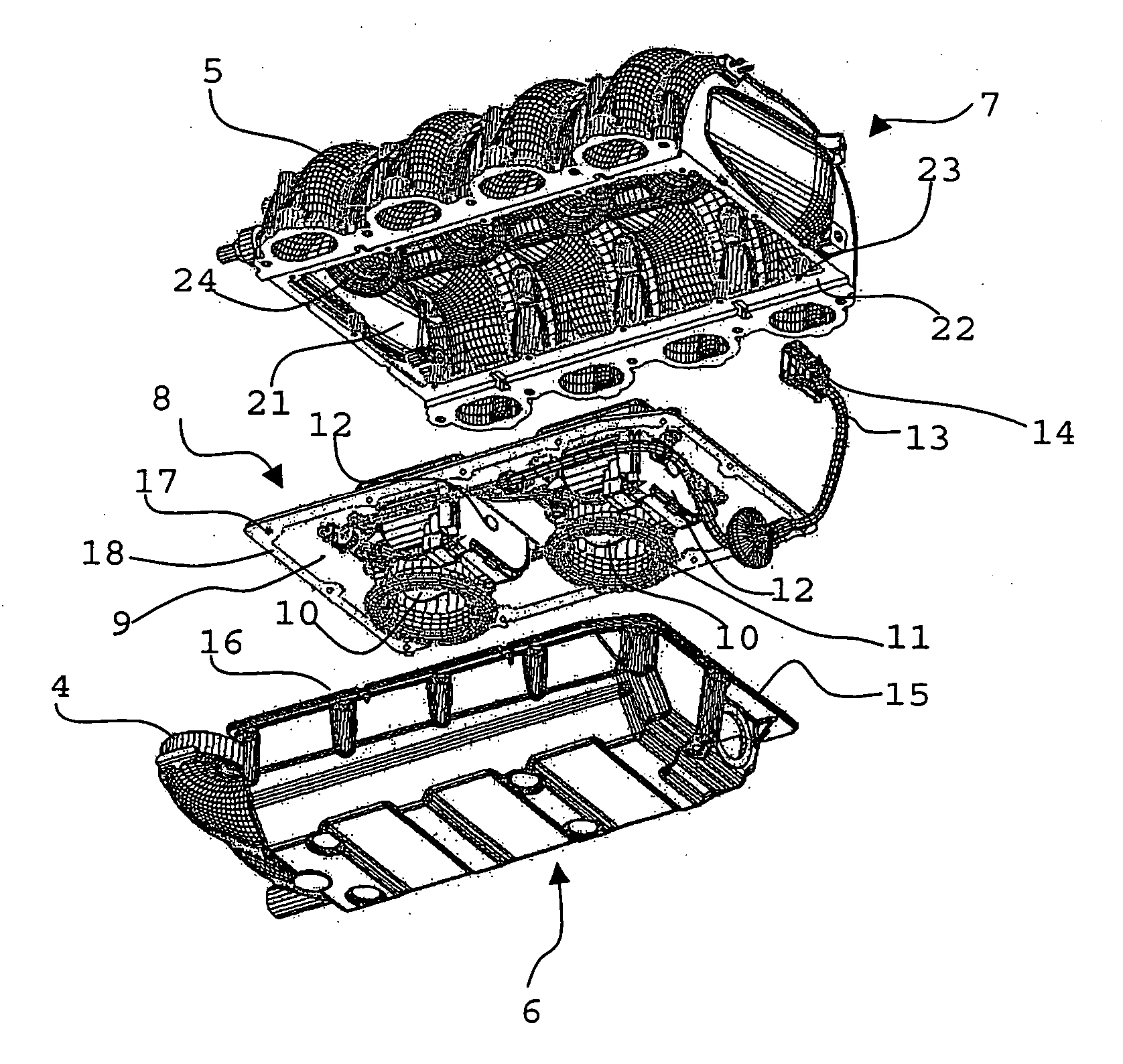 Intake module for an internal combustion engine