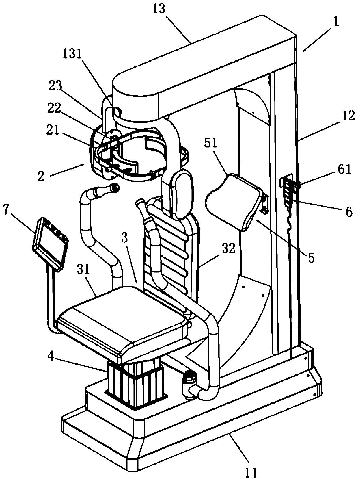 A kind of neck muscle trainer