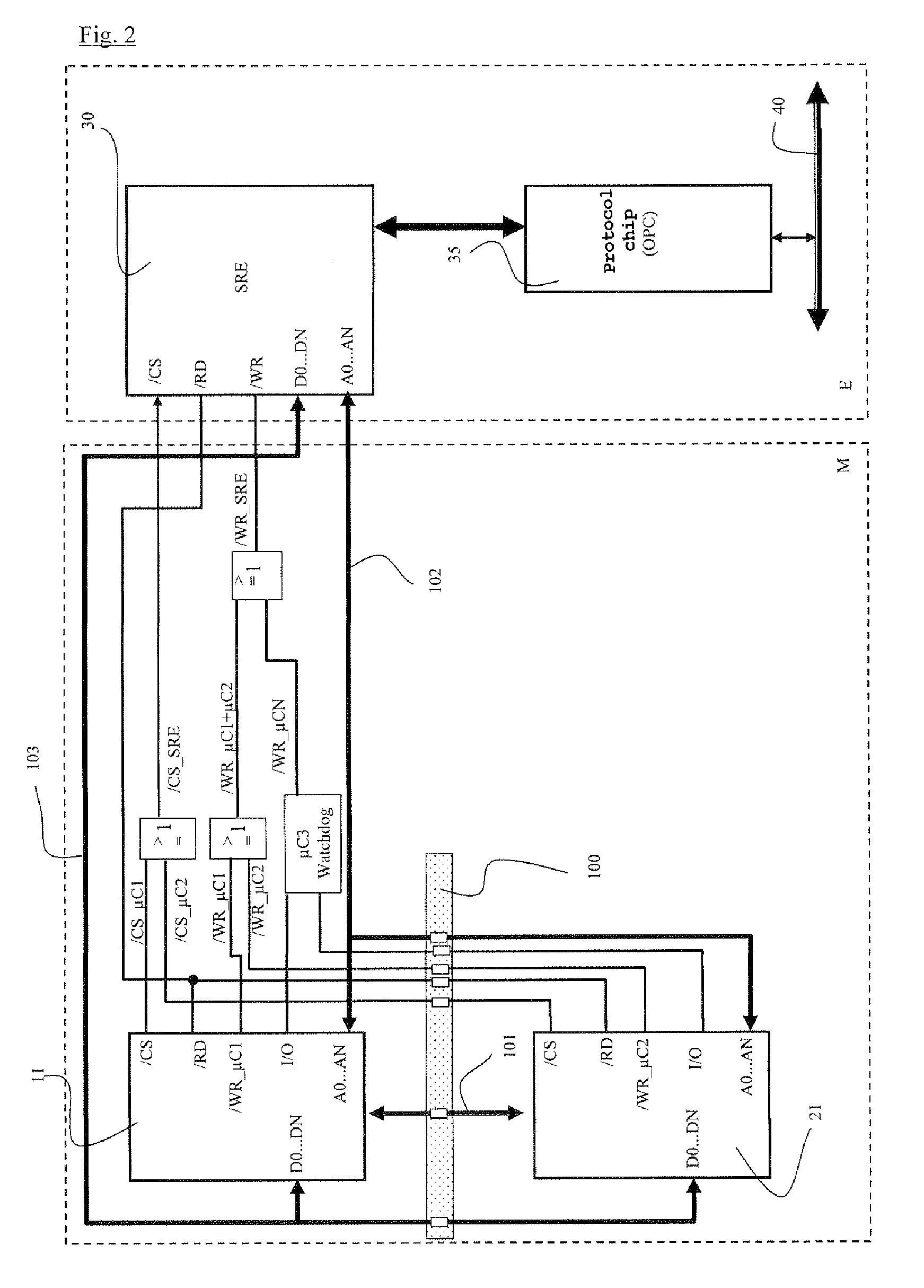 Method and apparatus for converting multichannel messages into a single-channel safe message
