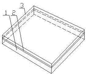 Color glaze mobile phone housing or protective housing and manufacturing method thereof