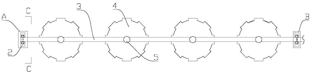 flexible mooring rail