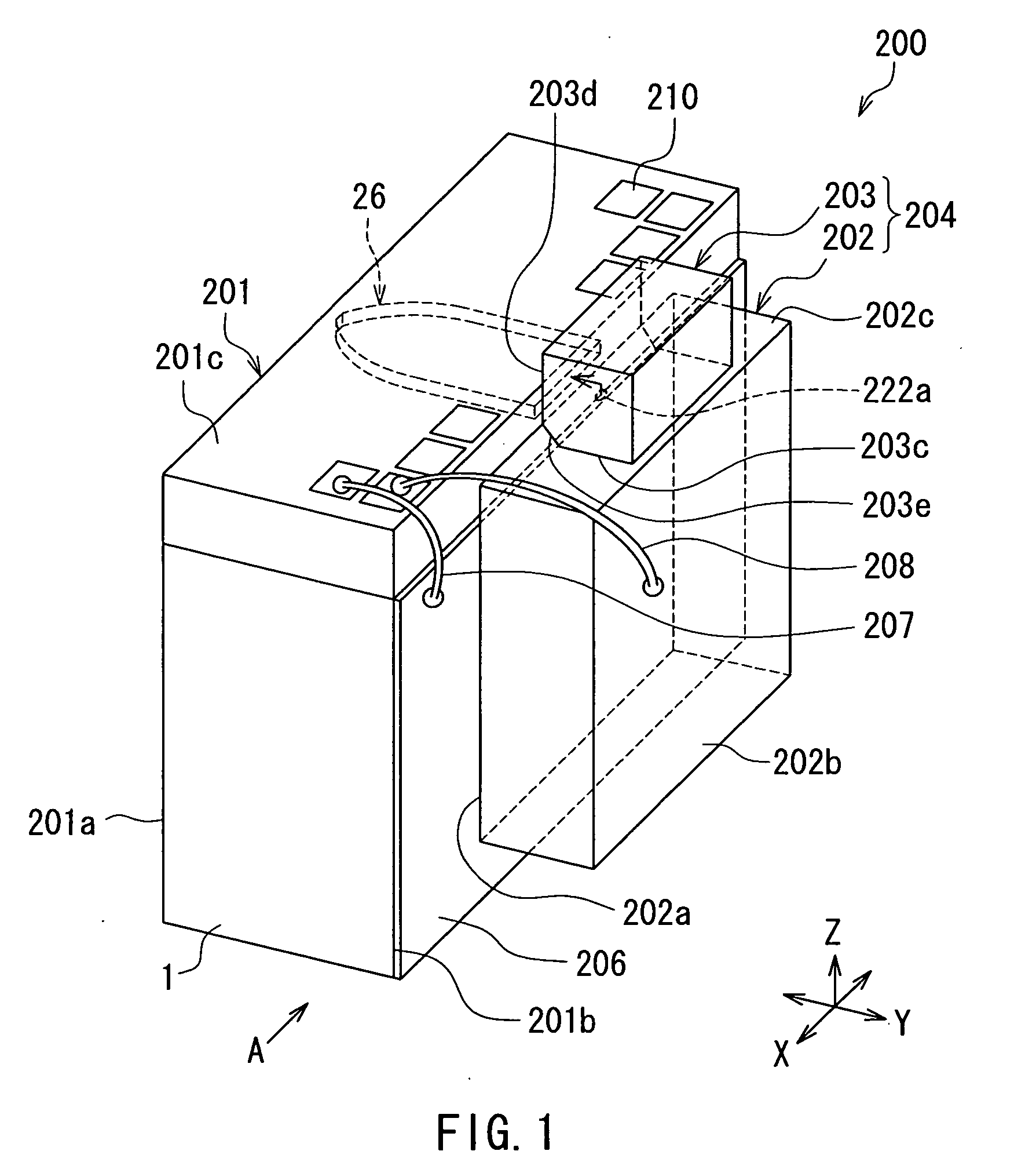 Heat-assisted magnetic recording head with laser diode fixed to slider