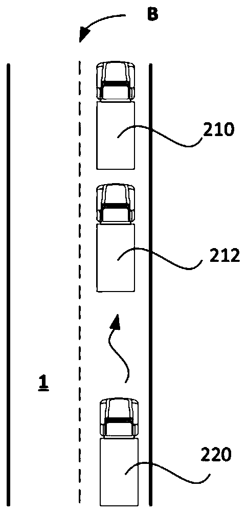 Self-ordering of fleet vehicles in platoon