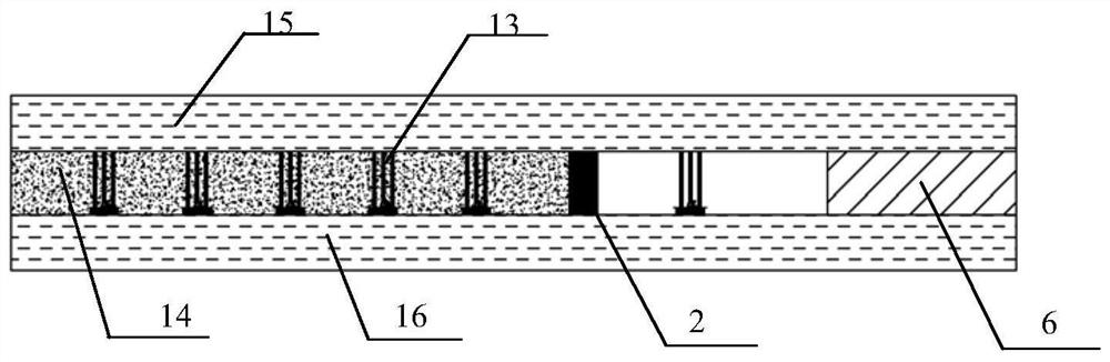 A kind of deep gently inclined thin ore vein continuous mining method without ore pillar