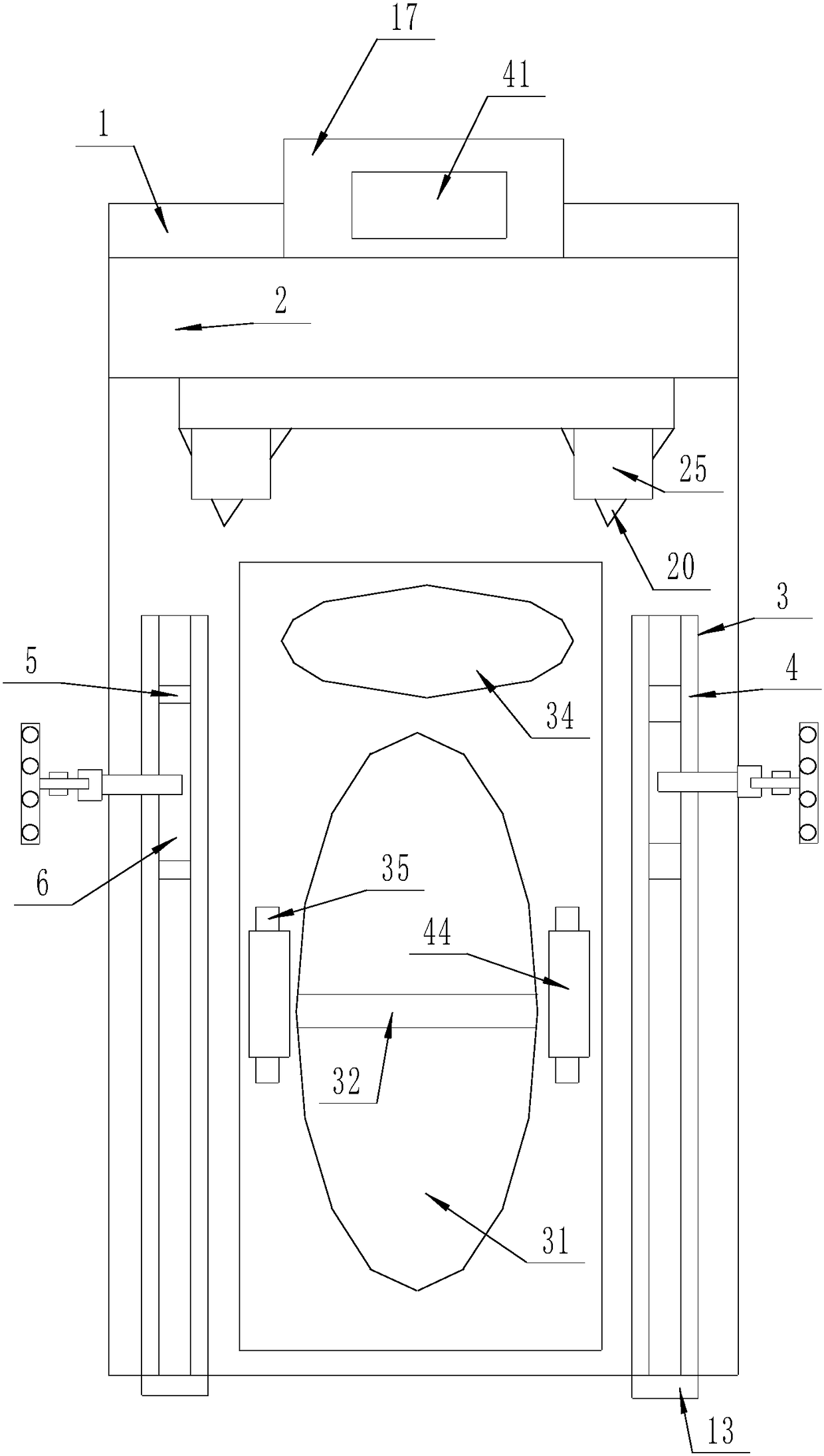 A rest device with massage function for doctors after operation