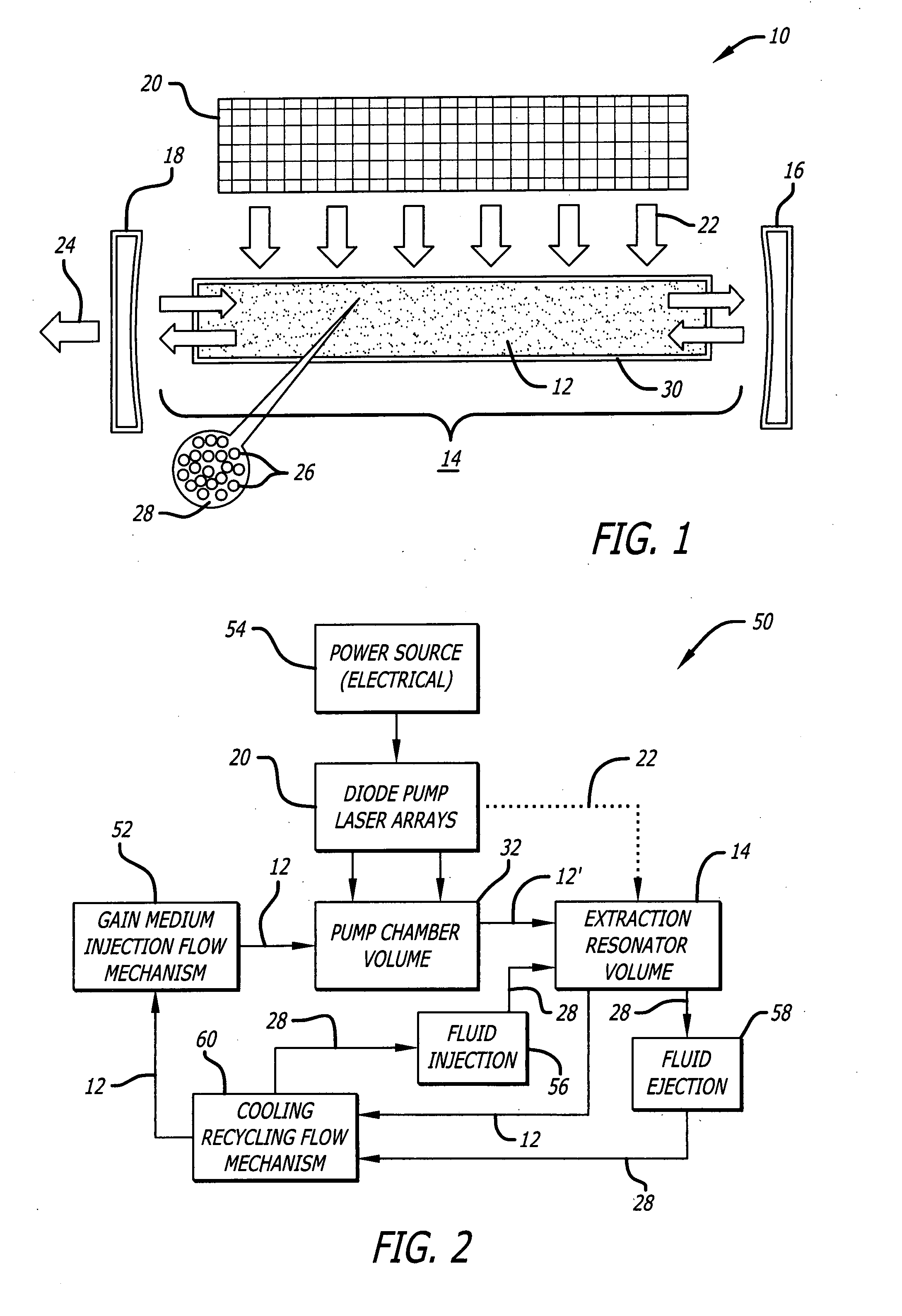 Solid-state suspension laser