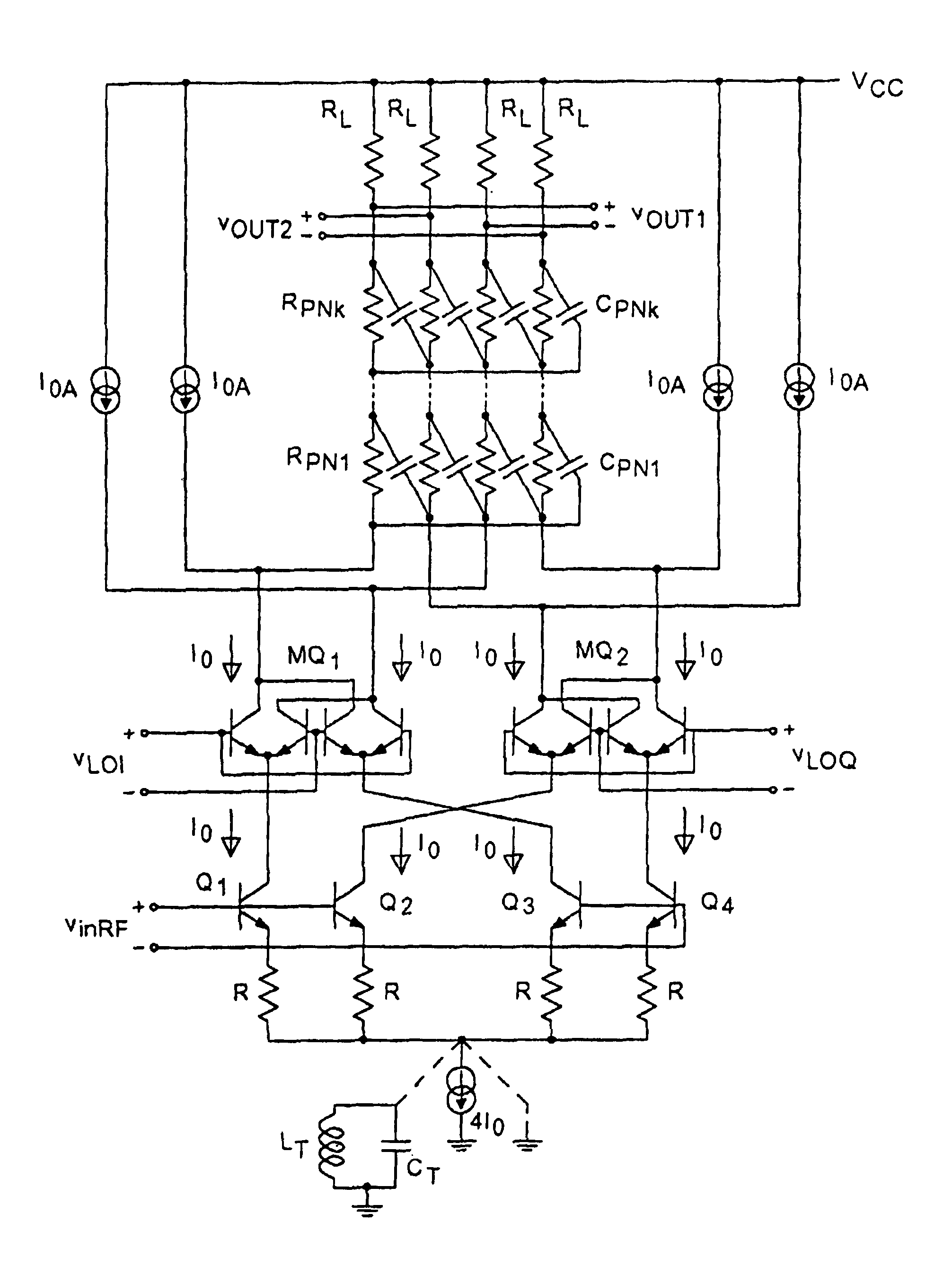 Image-rejection mixer having high linearity and high gain