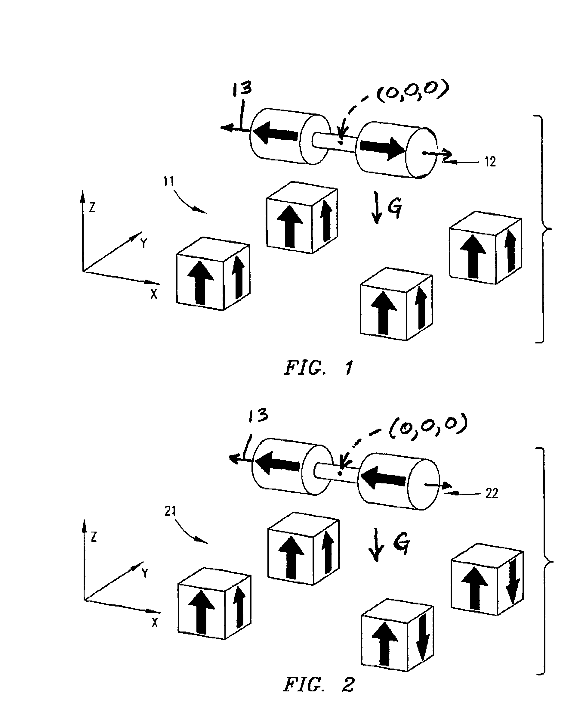 Spin-stabilized magnetic levitation without vertical axis of rotation