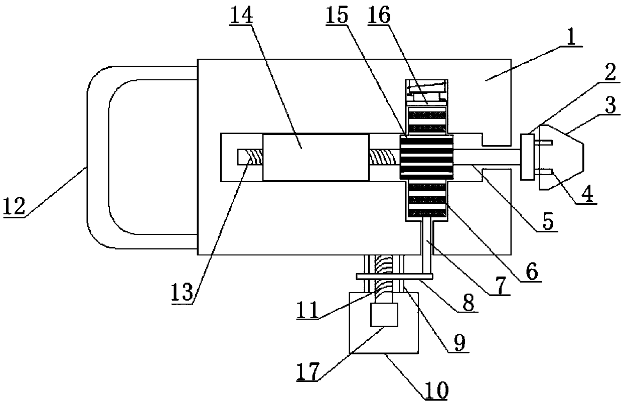 3D printing pen nozzle replacing device