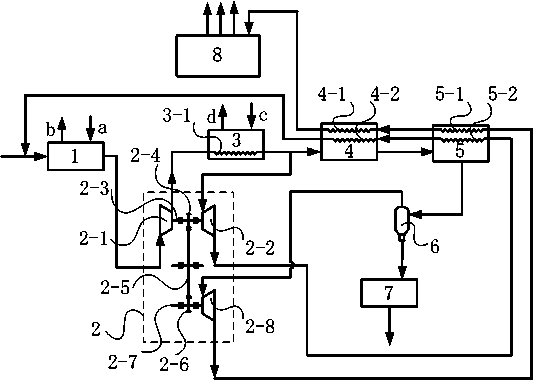 Expansion type chlorine liquefying method