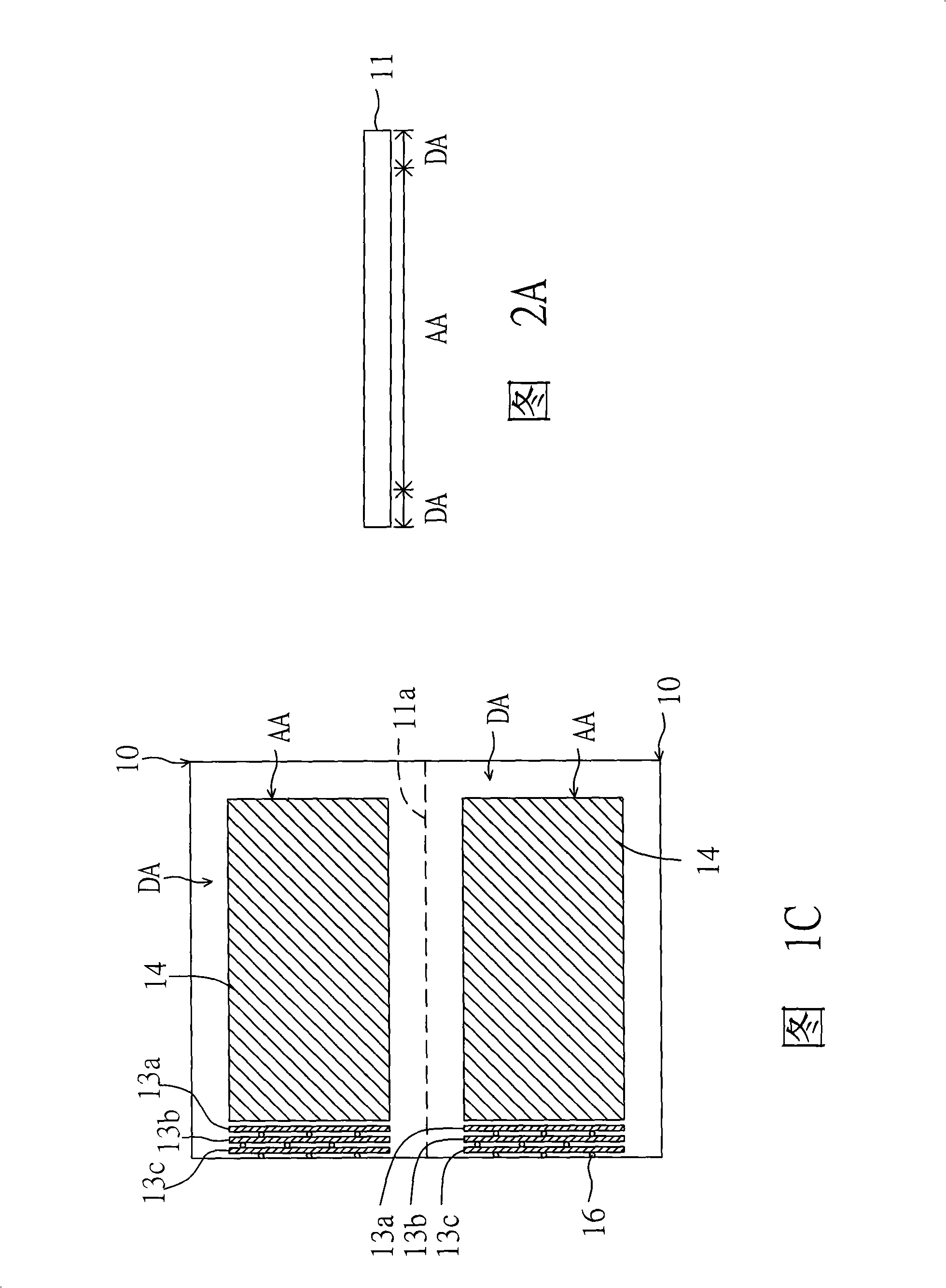 Liquid crystal display panel and its substrate preparation method