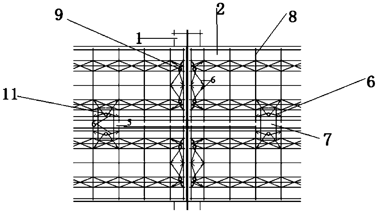 Connection structure of prefabricated assembly type laminated plates and steel beam and connection method thereof