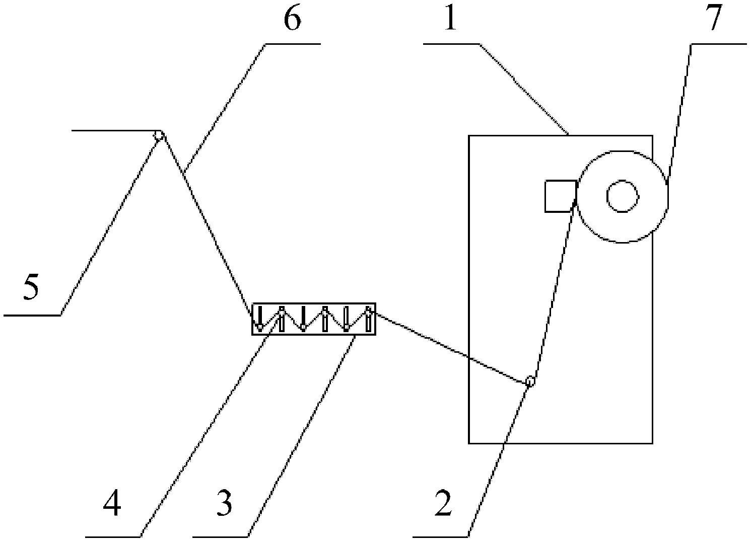 Winding tensioner