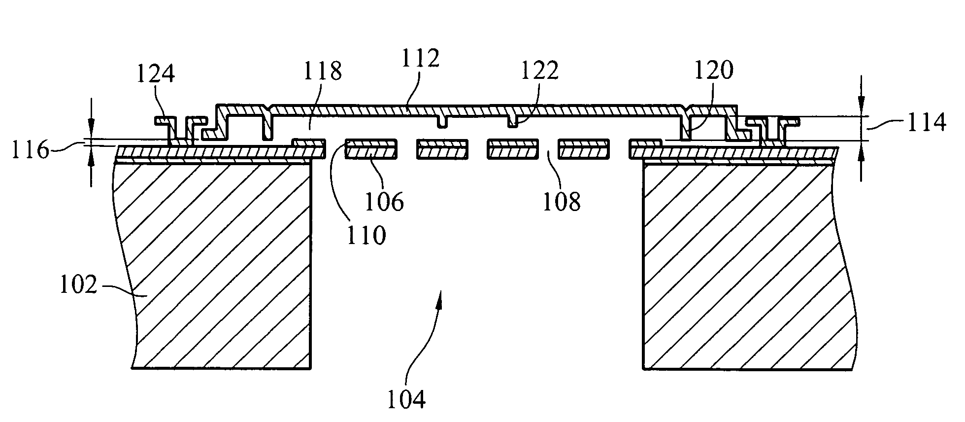 Capacitive microphone and method for making the same