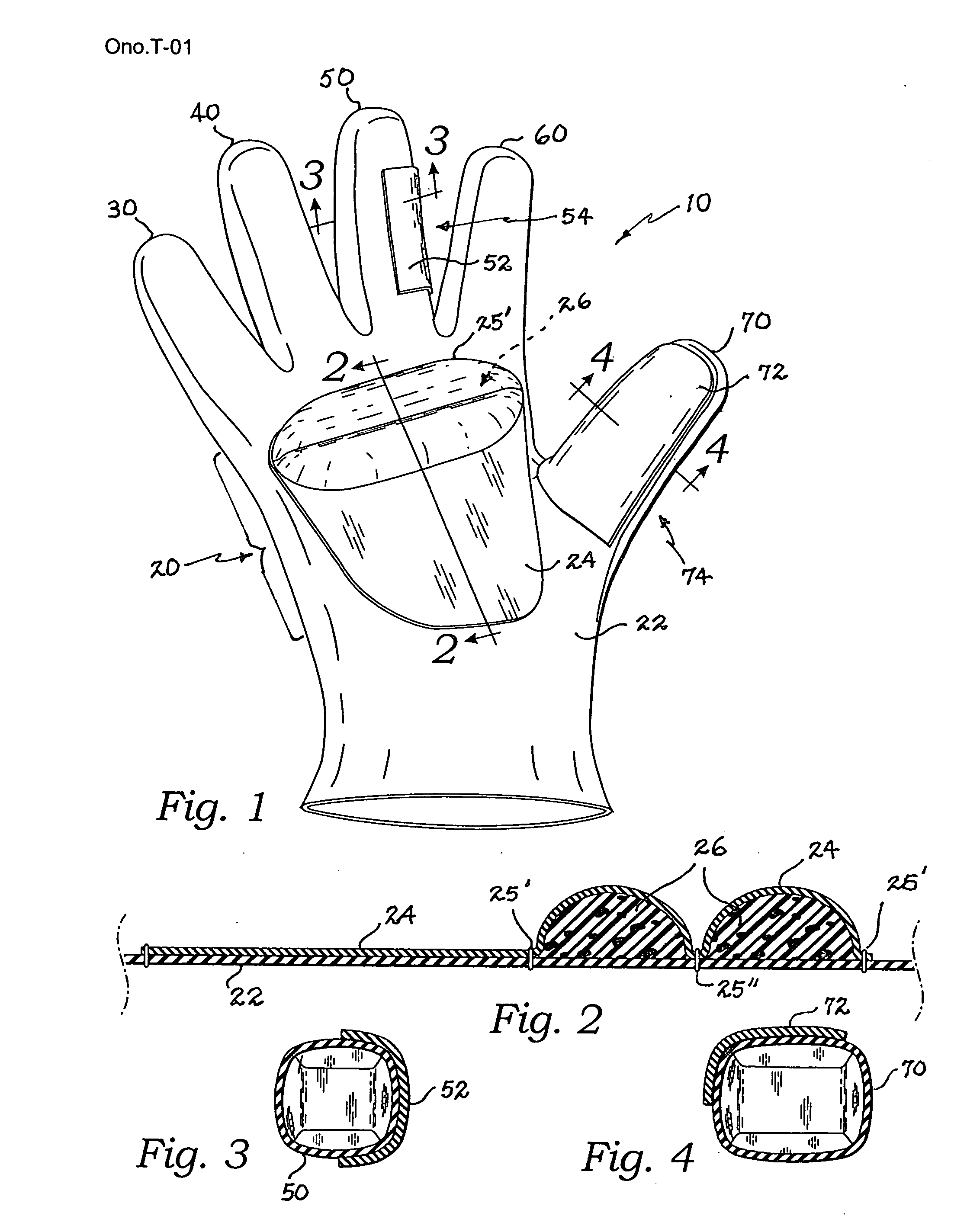 Glove adapted for use in firearms loading, shooting and unloading