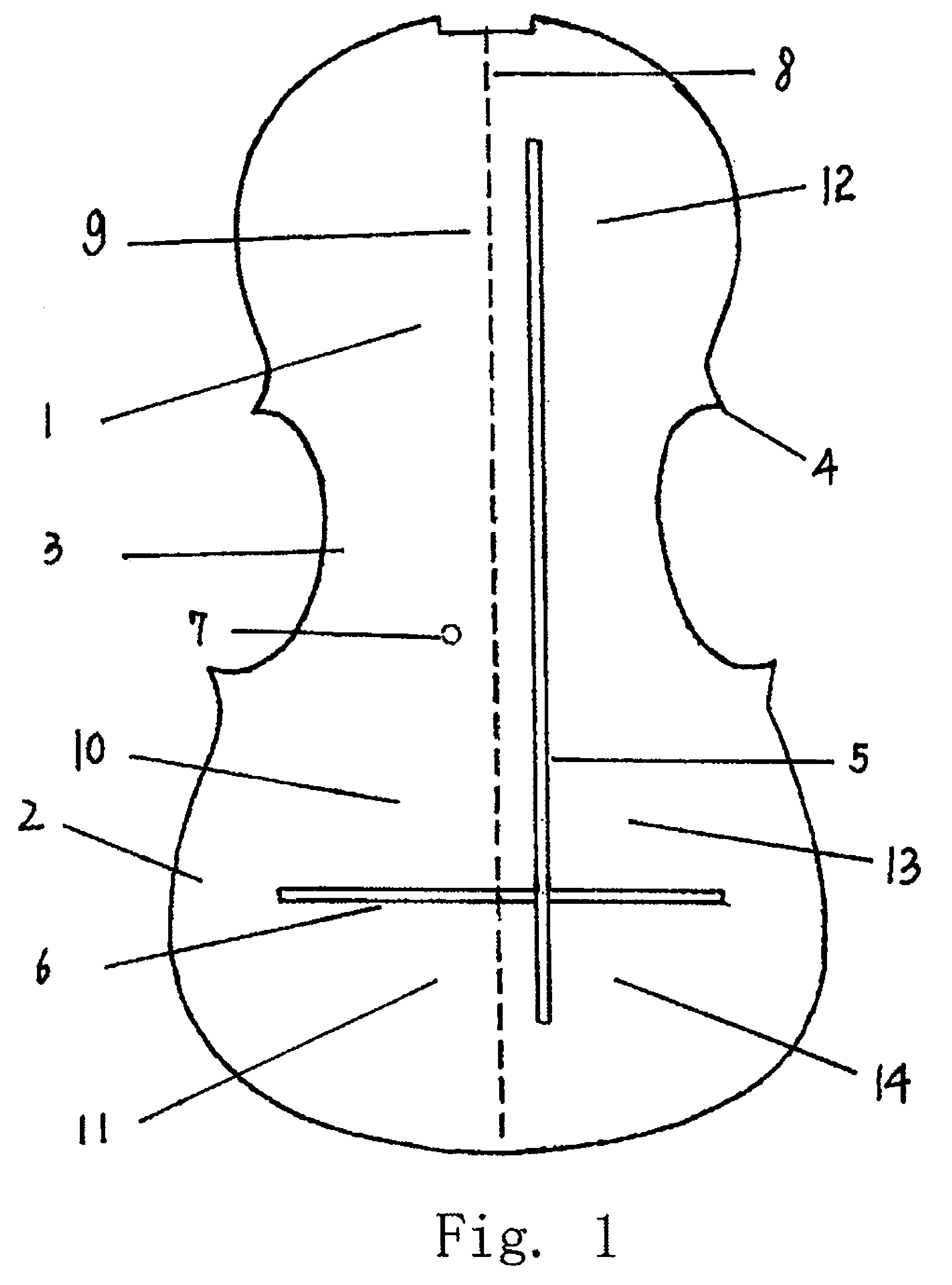 Violin with structural integrity