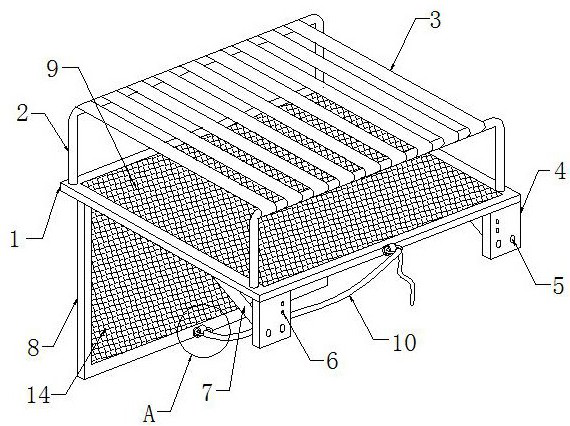 A kind of protective mechanism for construction engineering safety