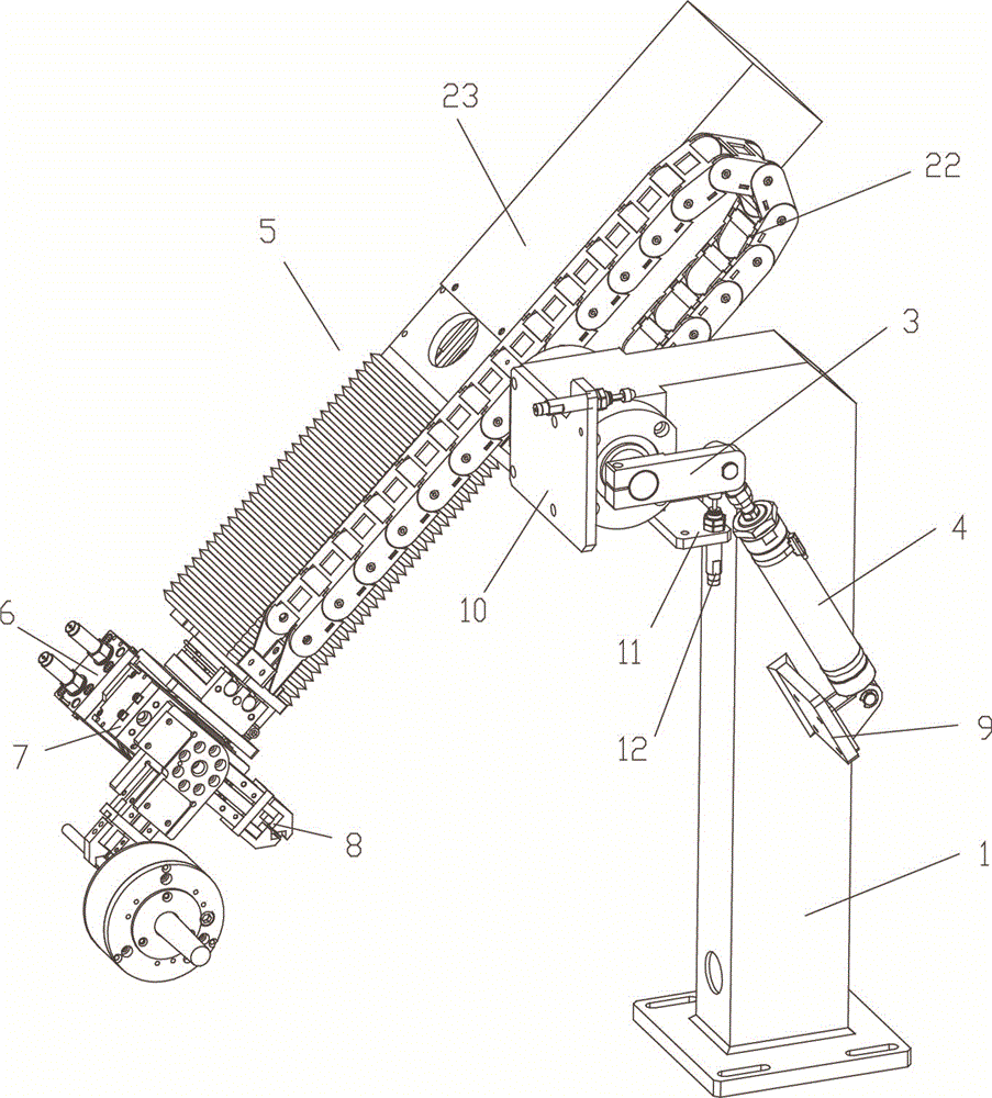 Swing arm manipulator