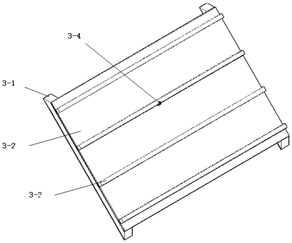 Method for forming trapezoidal drainage ditches by means of pouring on basis of adjustable groove forming molds