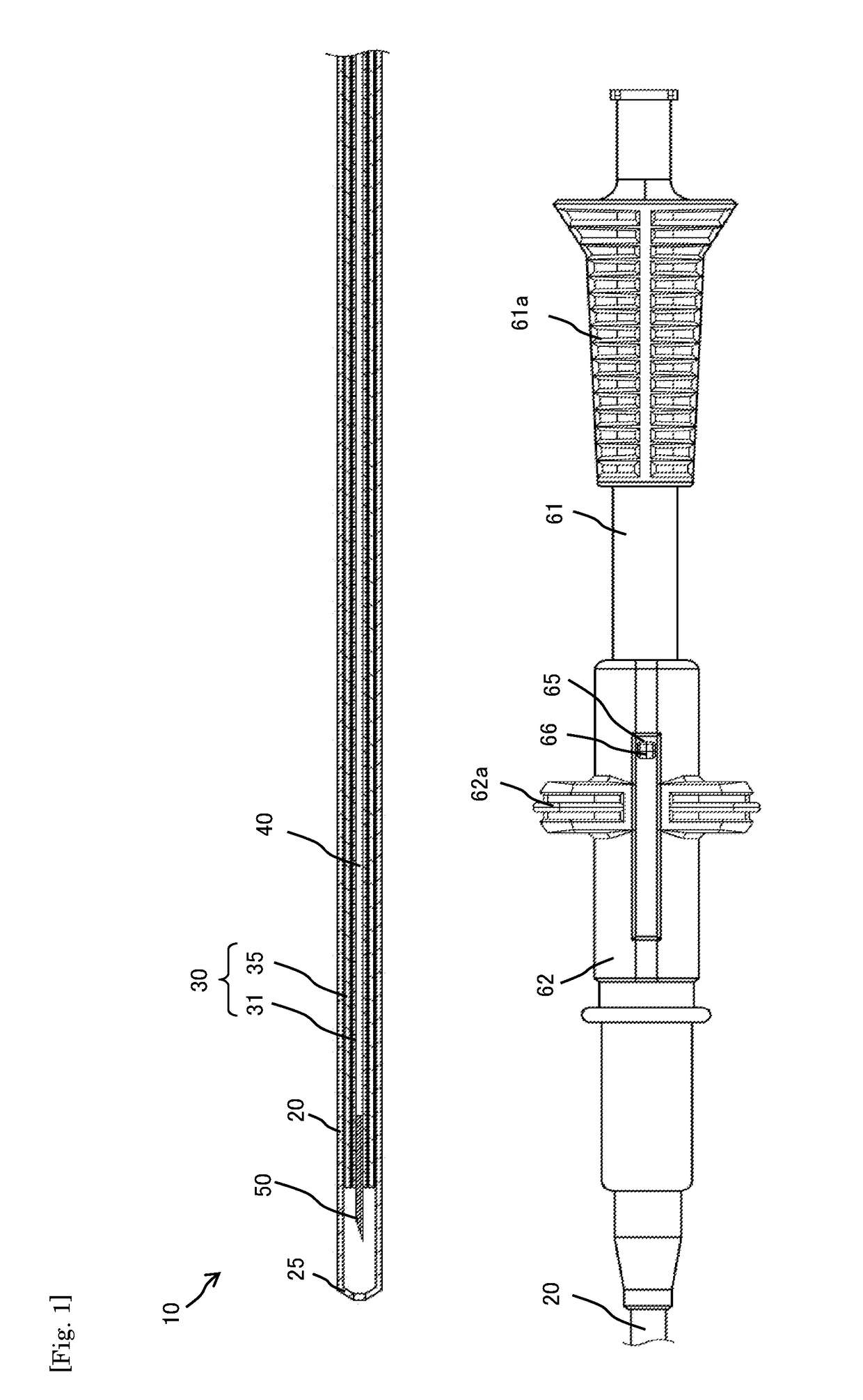 Injection needle device for endoscope