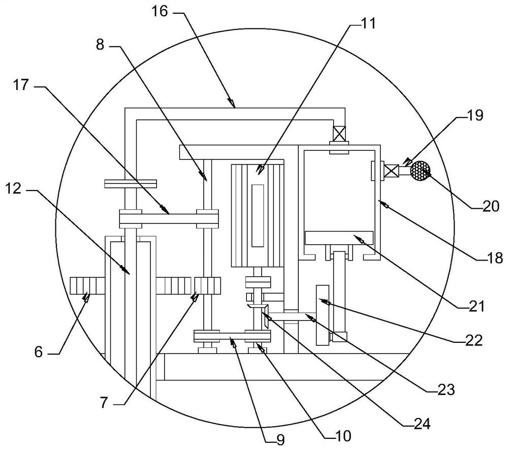 Anti-clogging chemical grinding equipment