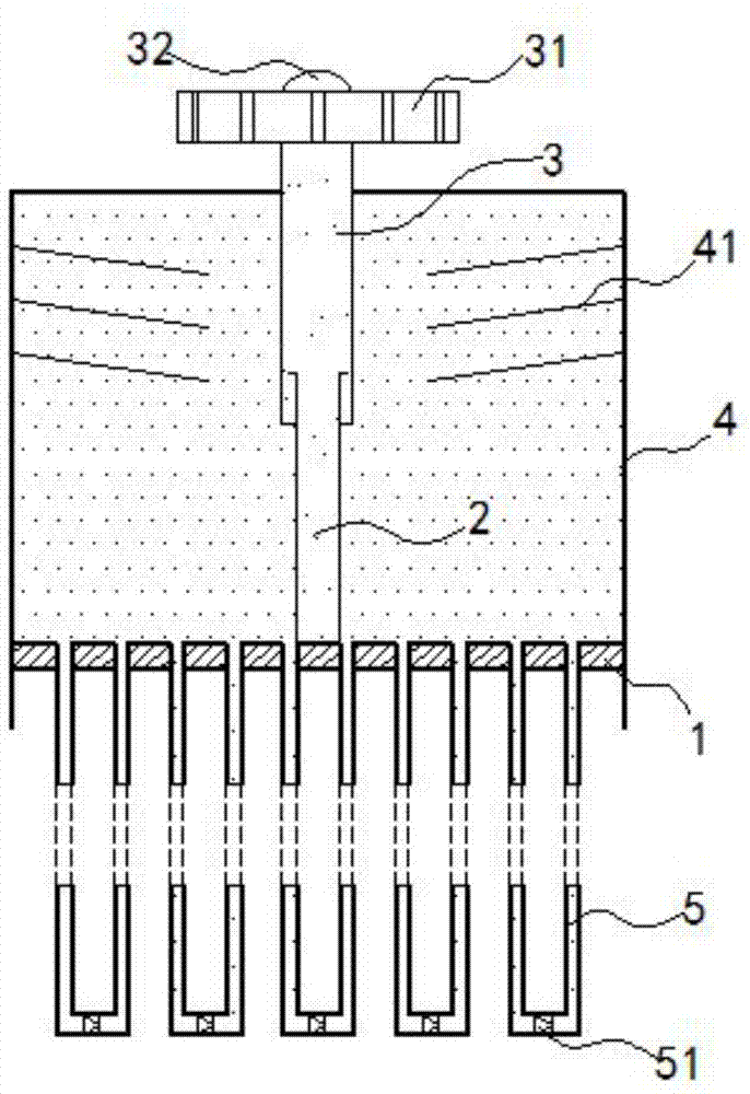 Energy saving and environmental protection basement lighting system