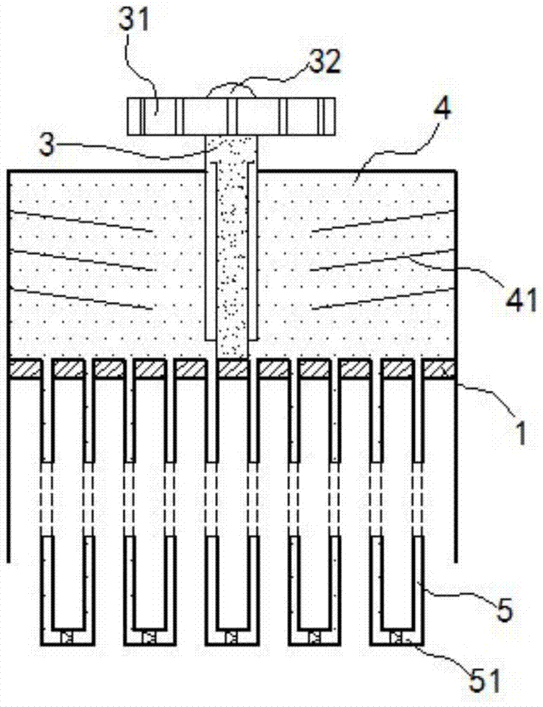 Energy saving and environmental protection basement lighting system