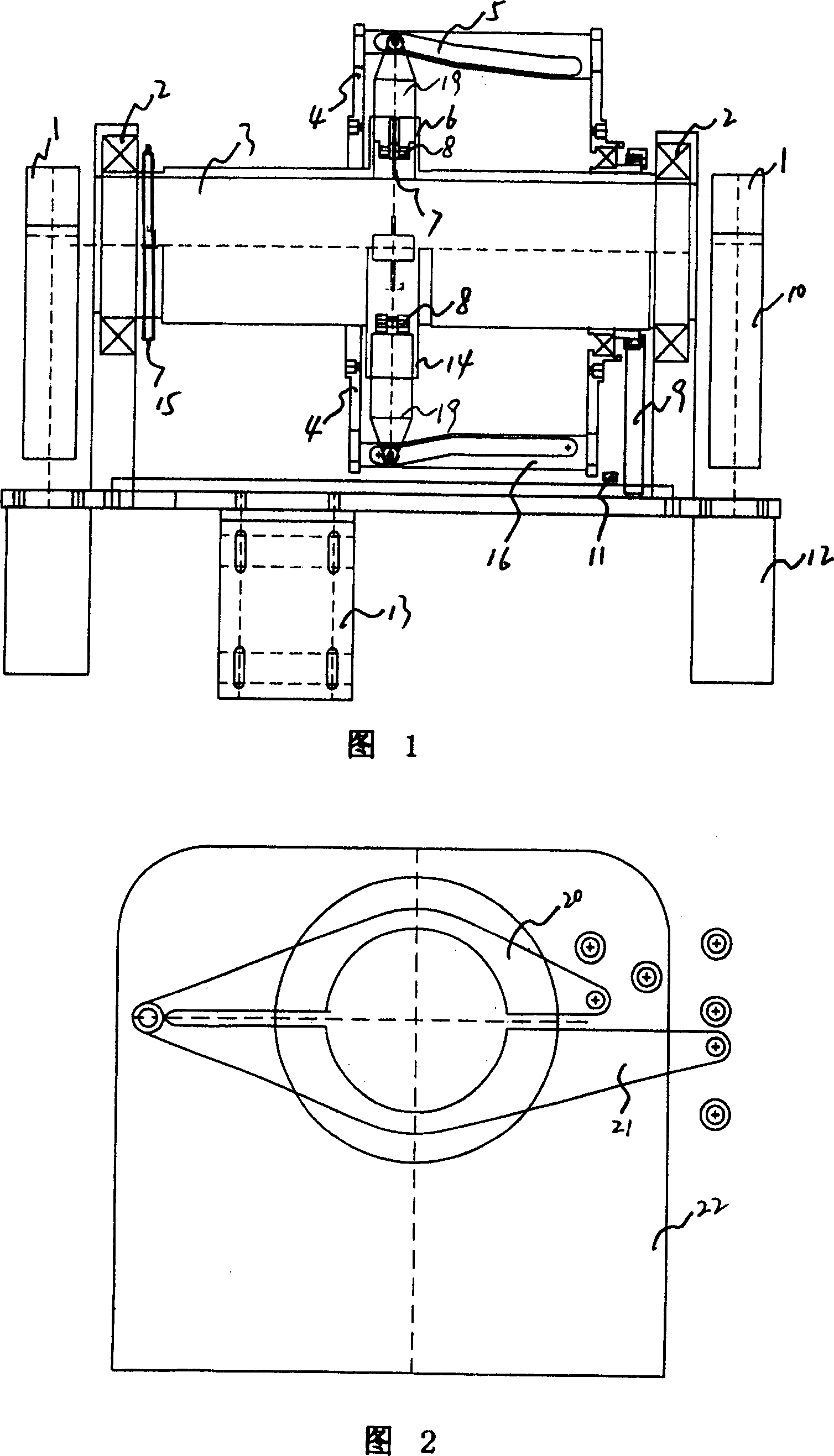 Pipe-cutting machine and cutting method