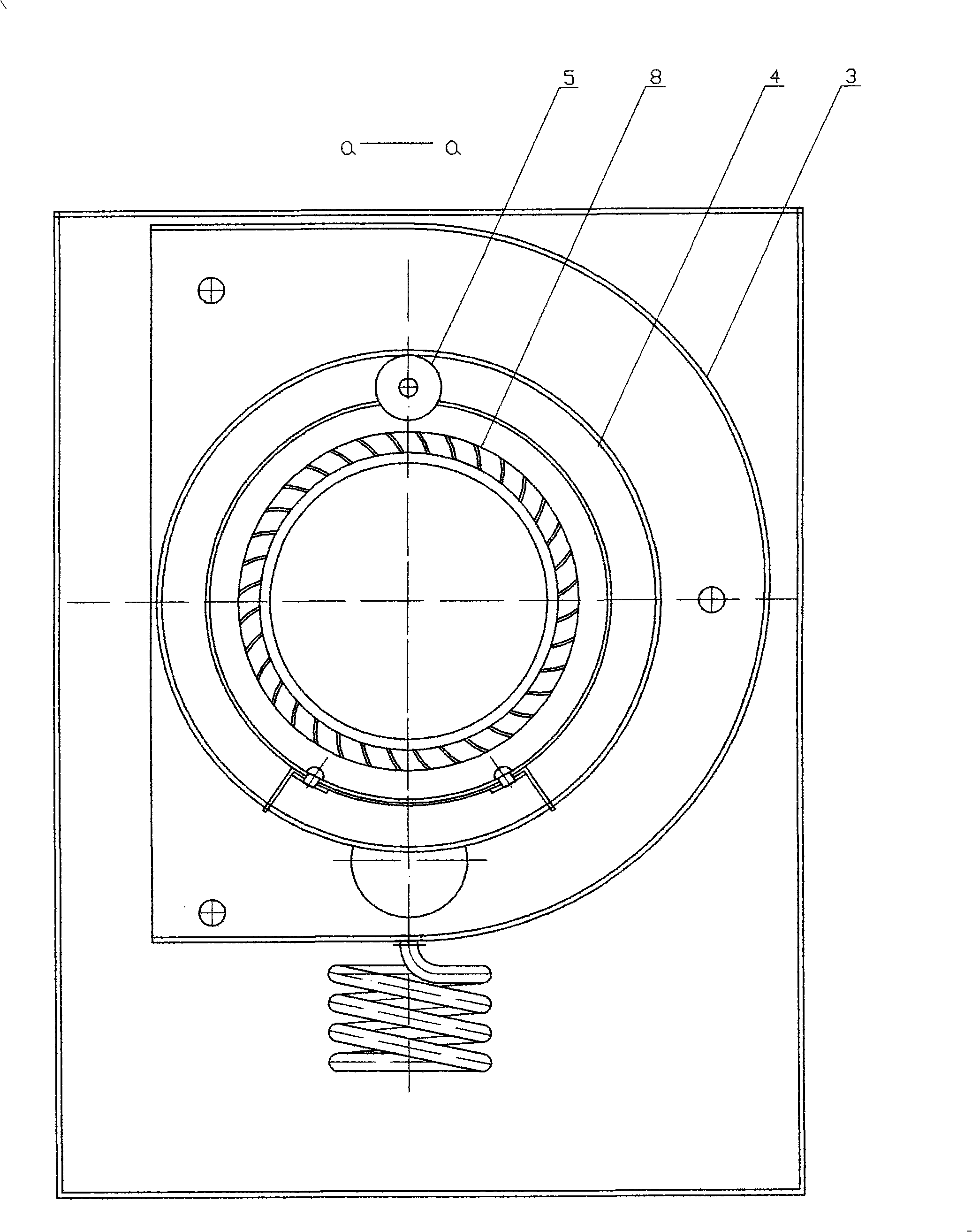 Fluid state energy-saving heater