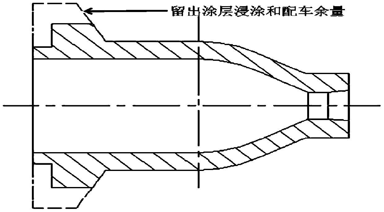 A kind of slurry for micro engine thrust chamber and its preparation method and application