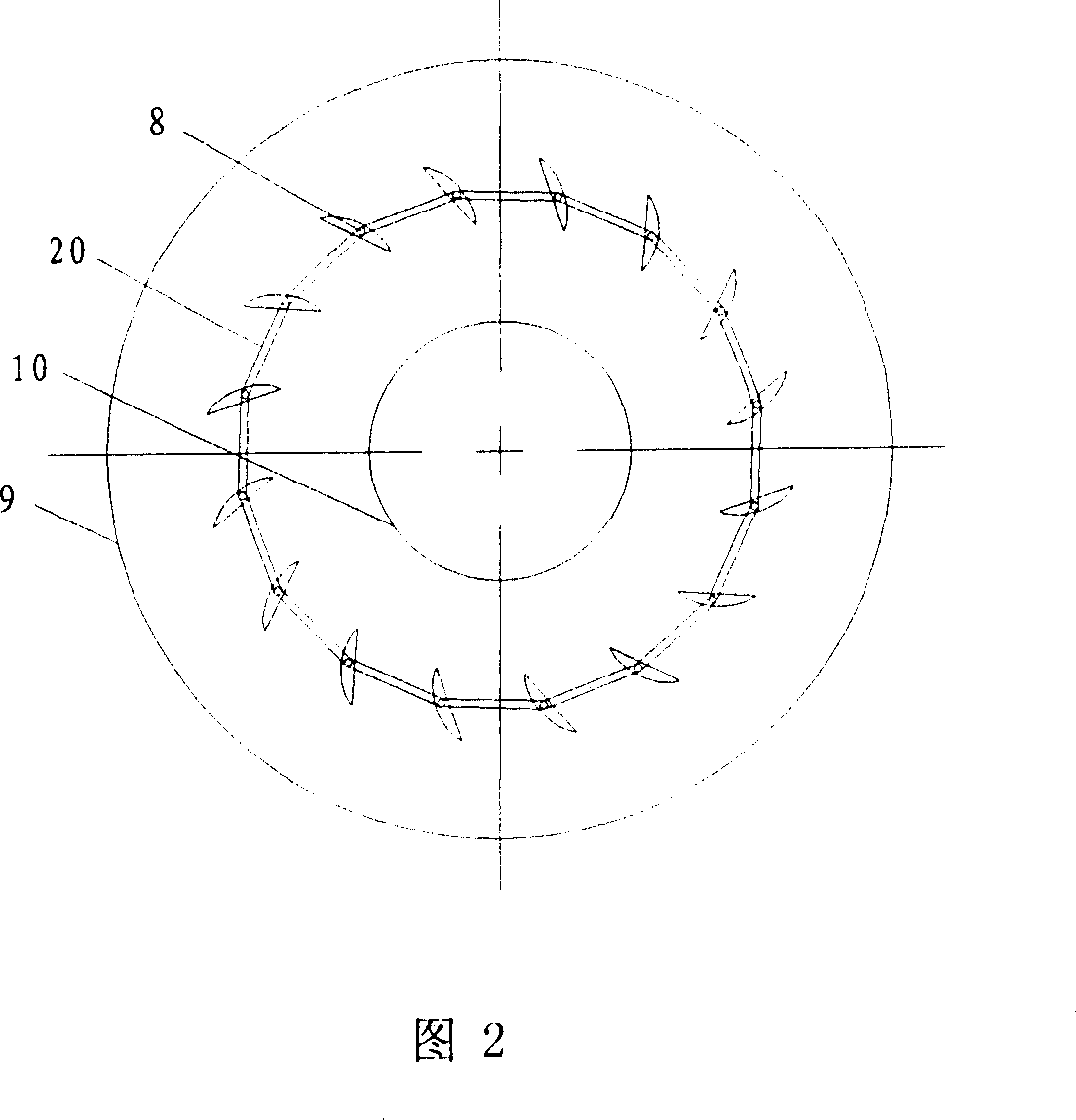 Preparation of integrated desulfurizing agent during the two-stage digestible and separating process and its system thereof