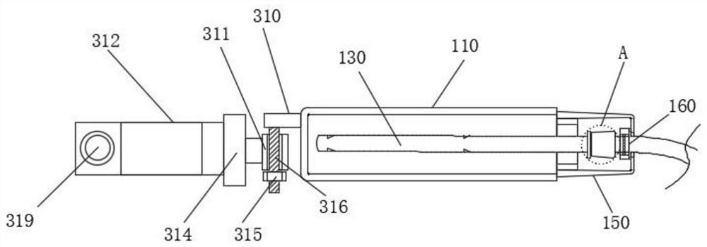 Multi-person rope skipping device capable of realizing counting