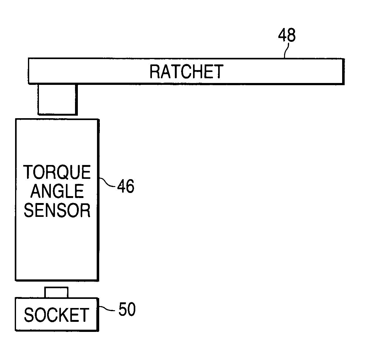 Torque angle sensing system and method with angle indication