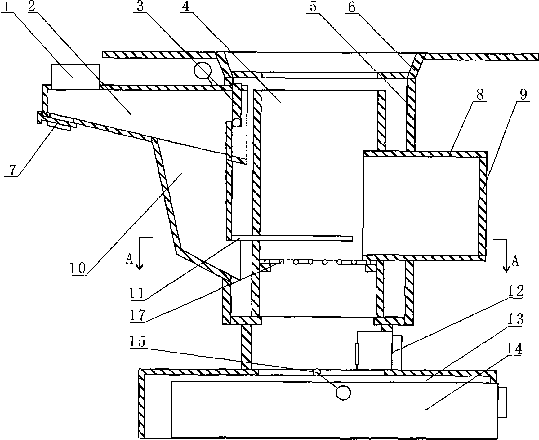 Durable return air warming furnace