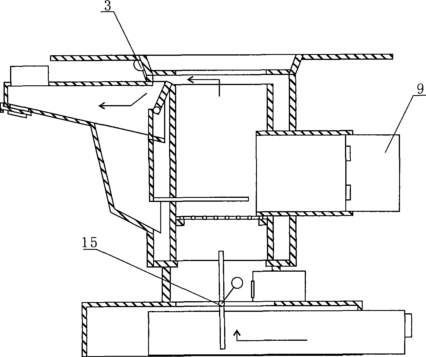 Durable return air warming furnace