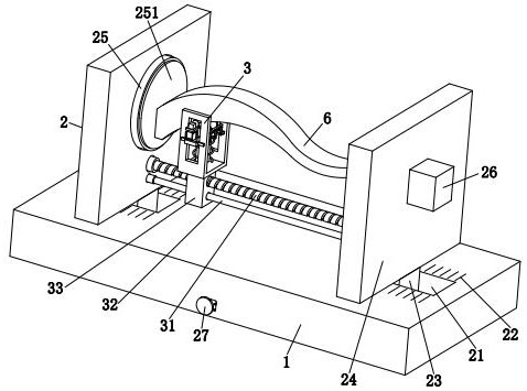 Automatic grinding machine for special-shaped structure of furniture